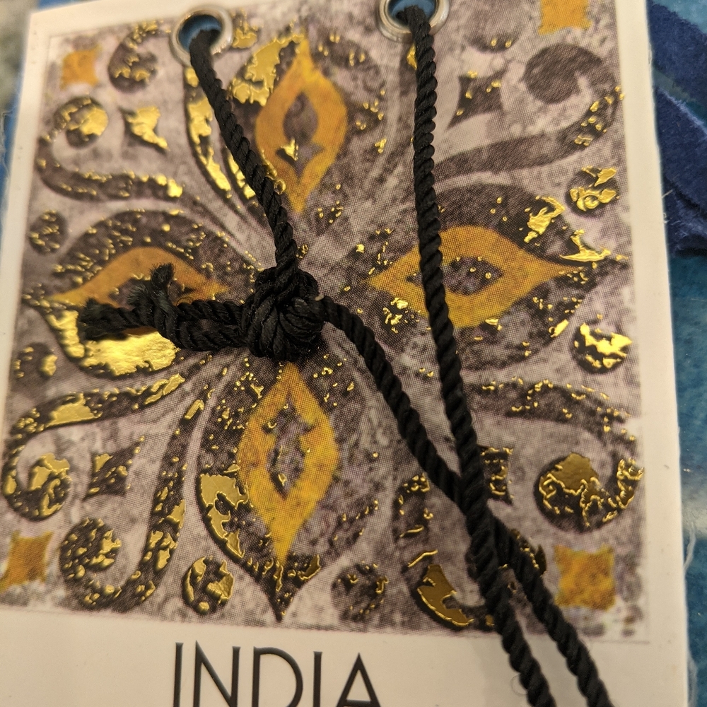 India World Traveler Blue Coasters NWT - Picture 3 of 5